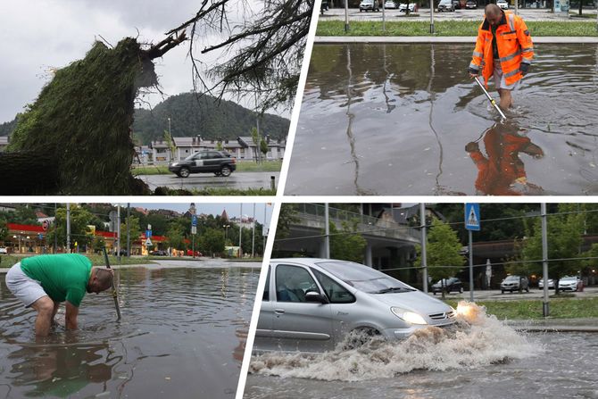 Slovenija nevreme poplave
