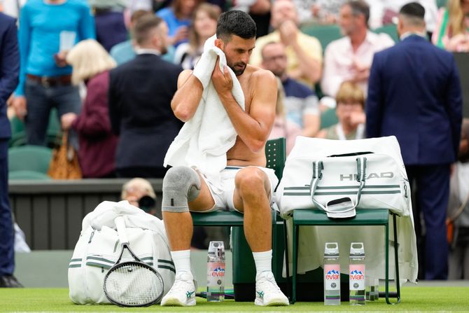 Novak Đoković, Vimbldon 2024 Novak Đoković, Vimbldon 2024
