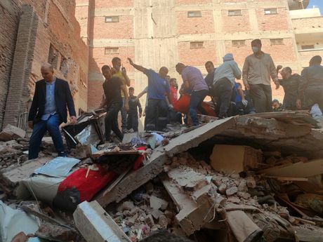 egipat srušila se zgrada