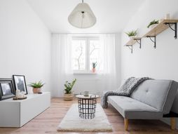 dnevna soba, uska dnevna soba, prostorija, nameštaj, dekor, dom