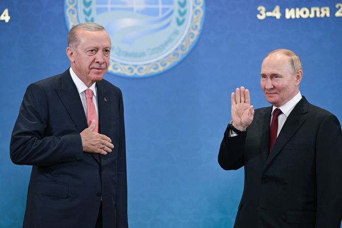 Redžep Tajip Erdogan i Vladimir Putin