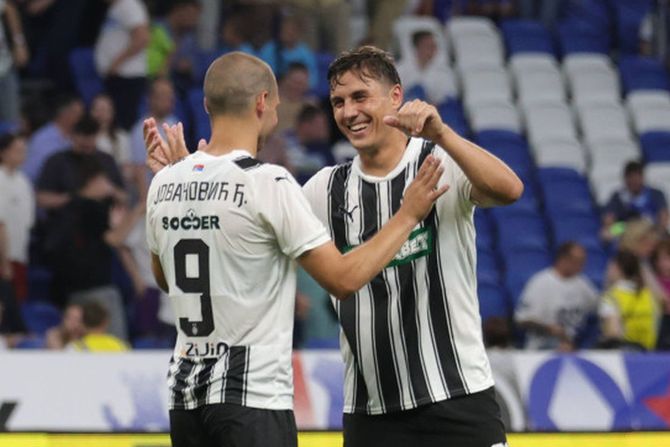 Jovanović, Nikolić, FK Partizan