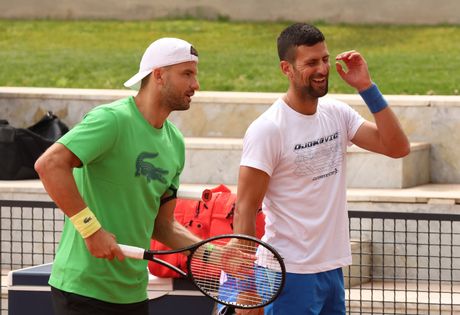 Grigor Dimitrov i Novak Đoković