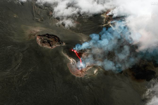 Erupcija vulkana Etna Erupcija vulkana Etna
