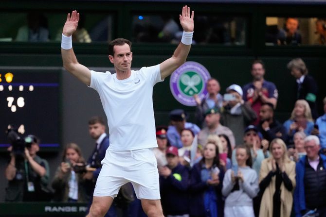 Endi Marej Andy Murray oproštaj poslednji Vimbldon Endi Marej Andy Murray oproštaj poslednji Vimbldon