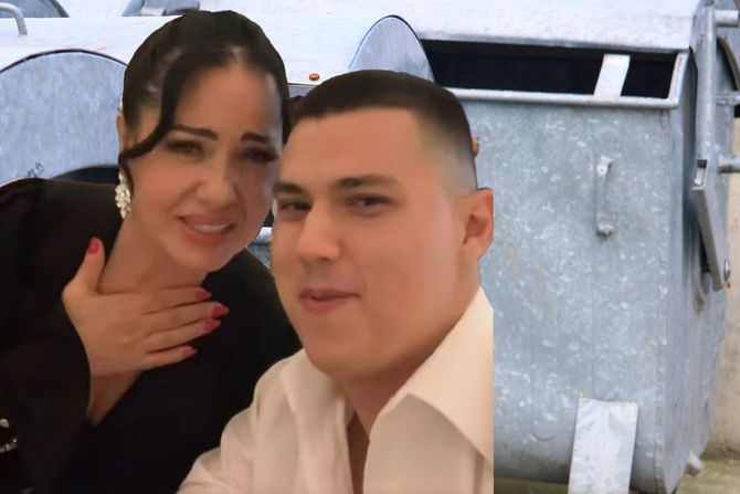 Jovan Pejić sa Zlata Petrović i Zoran Pejić Peja, kontejner Jovan Pejić sa Zlata Petrović i Zoran Pejić Peja, kontejner