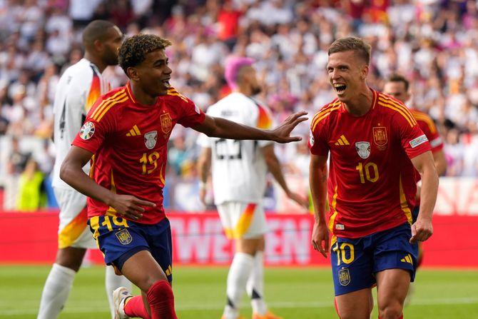 Euro 2024 Španija - Nemačka Dani Olmo Euro 2024 Španija - Nemačka Dani Olmo