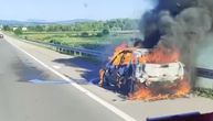 Vozači na auto-putu kod Ćuprije snimili stravičan prizor: Najvažnije da su ljudi na bezbednom