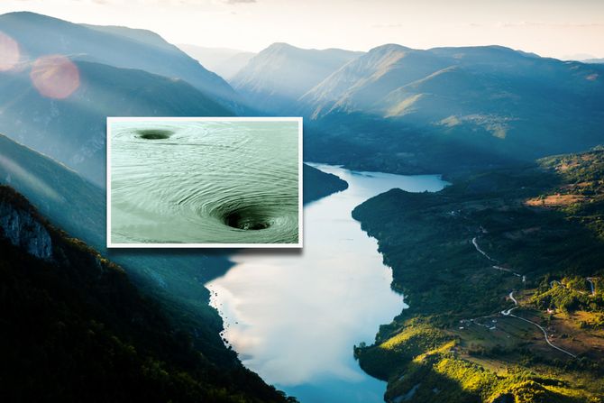 Drina reka Vir vrtlog Drina reka Vir vrtlog