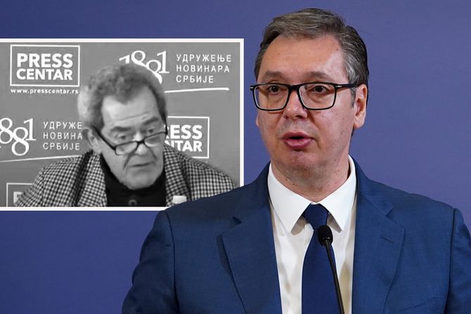 Rade Brajović i Aleksandar Vučić Rade Brajović i Aleksandar Vučić