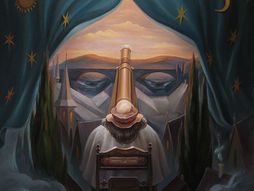 Skrivalica, optička iluzija, Univerzum