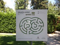 Lavirint od žive ograde, Park Vrnjačka banja