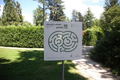 Lavirint od žive ograde, Park Vrnjačka banja