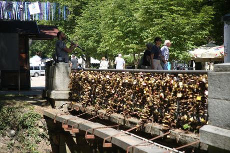 Most ljubavi, Park Vrnjačka banja