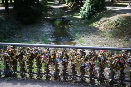Most ljubavi, Park Vrnjačka banja