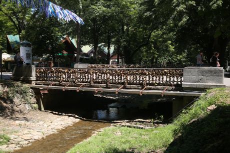 Most ljubavi, Park Vrnjačka banja