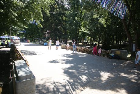 Most ljubavi, Park Vrnjačka banja