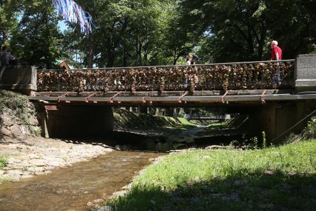 Most ljubavi, Park Vrnjačka banja