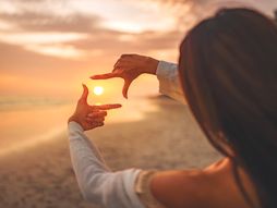 slikanje, fotkanje, plaža, more, leto, devojka, horoskop