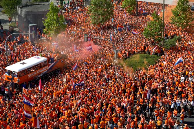 Fudbalska reprezentacija Holandije, navijači, Euro 2024