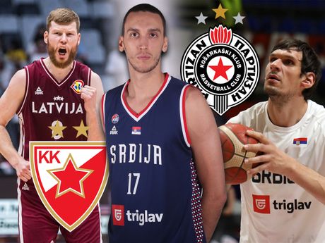 Aleksej Pokuševski, Davis Bertans, Zvezda, Partizan, Boban Marjanović