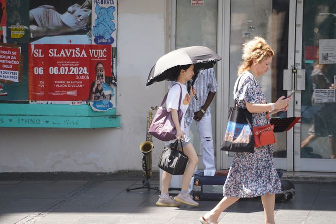 Vrućina u Beogradu Vrućina u Beogradu