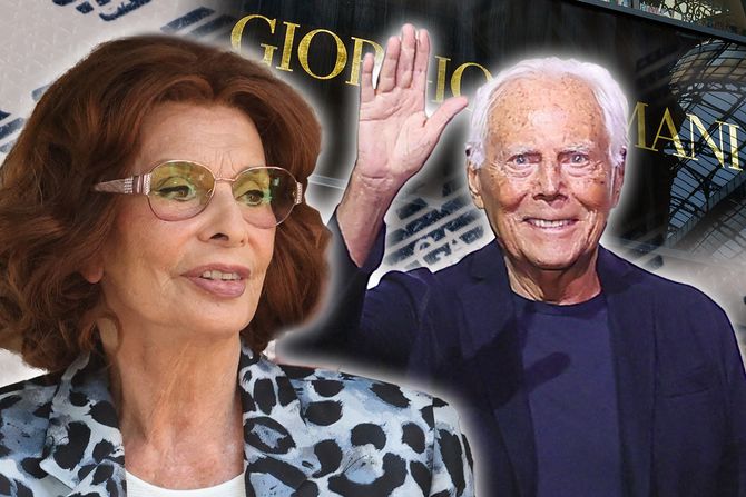 Sofija Loren Đorđo Armani Sophia Loren Giorgio Armani