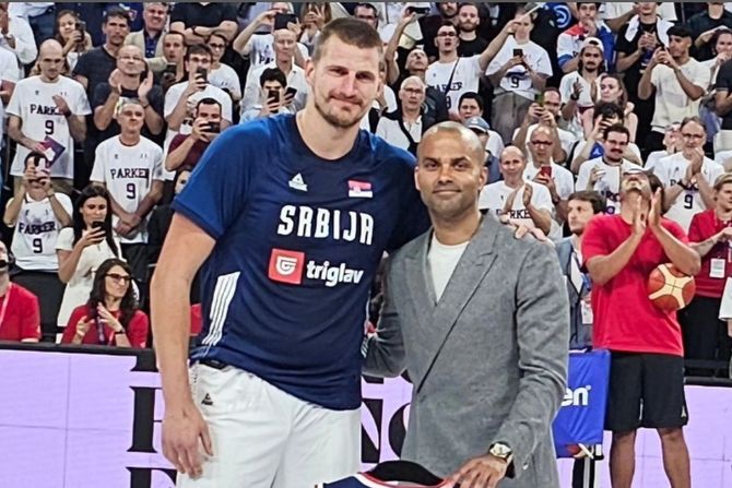 Nikola Jokić i Toni Parker