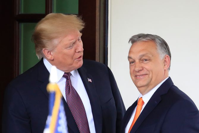 Donald Tramp i Viktor Orban