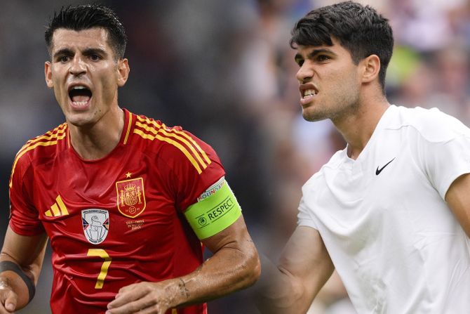 Alvaro Morata, Karlos Alkaraz