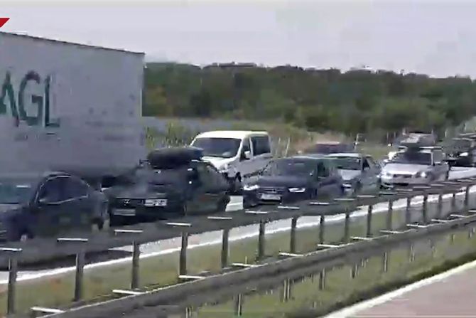 Gužva na auto - putu ka Grčkoj