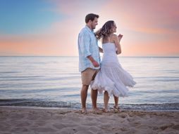 plaža, par, zaljubljeni par, ljubavni par, dečko i devojka, ljubav