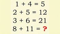 Matematička mozgalica: Možete li izračunati koliko je 8+11? I ne, odgovor nije 19