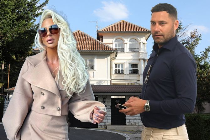 Jelena Karleuša Duško Tošić kuća na senjaku Jelena Karleuša Duško Tošić kuća na senjaku