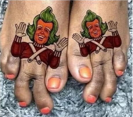 Foot tattoo Foot tattoo