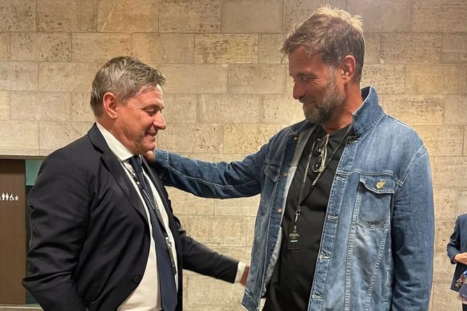 Dragan Stojković Piksi i Jirgen Klop Dragan Stojković Piksi i Jirgen Klop