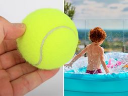 Bazen i teniska loptica