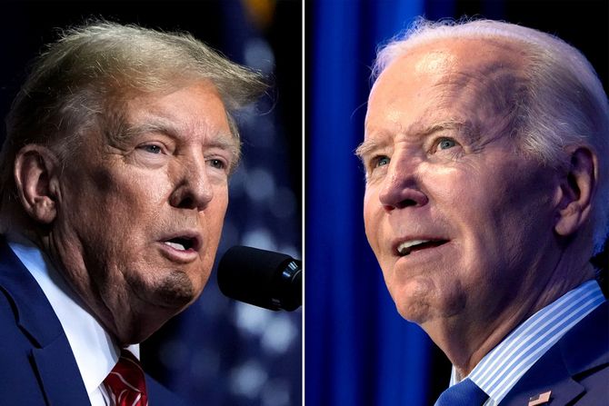 Donald Tramp Trump Džo Bajden Joe Biden