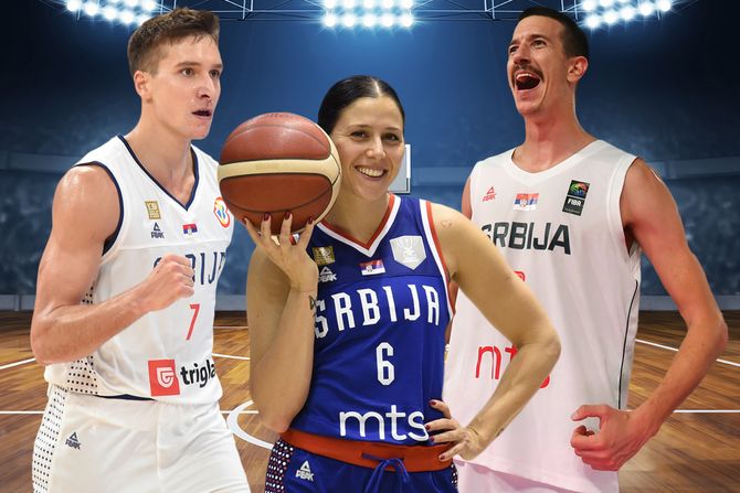 Košarka Srbija, Bogdan Bogdanović, Saša Čađo i Strahinja Stojačić