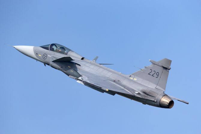 Saab Gripen Švedska