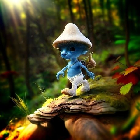 Smurf Cat, Mačak Štrumf