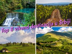 Top 8 destinacija u Srbiji