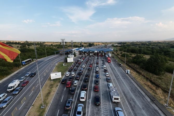 Granični prelaz Preševo gužve