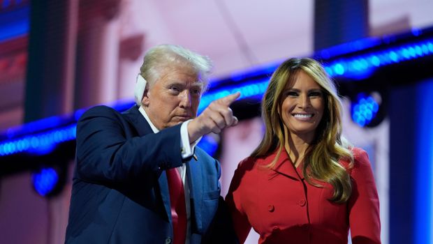 Melanija i Donald Tramp