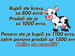 Mozgalica test krava