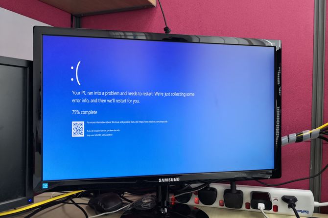 Blue Screen of Death