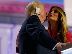 Melanija Tramp i Donald Tramp Konvencija Republikanske stranke