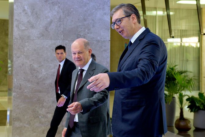 Aleksandar Vučić Olaf Šolc Aleksandar Vučić Olaf Šolc