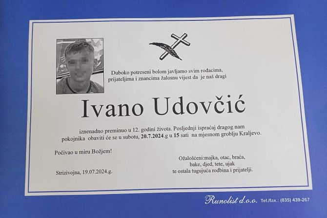 Ivano Udovičić umrlica