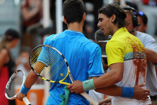 Novak Đoković i Rafael Nadal Novak Đoković i Rafael Nadal